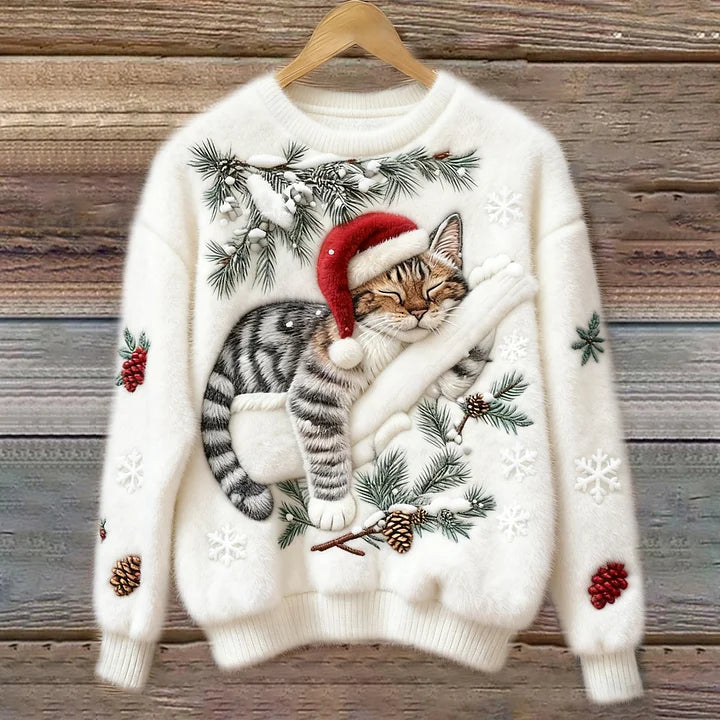 Lazy Cat Cozy Plush Sweatshirt