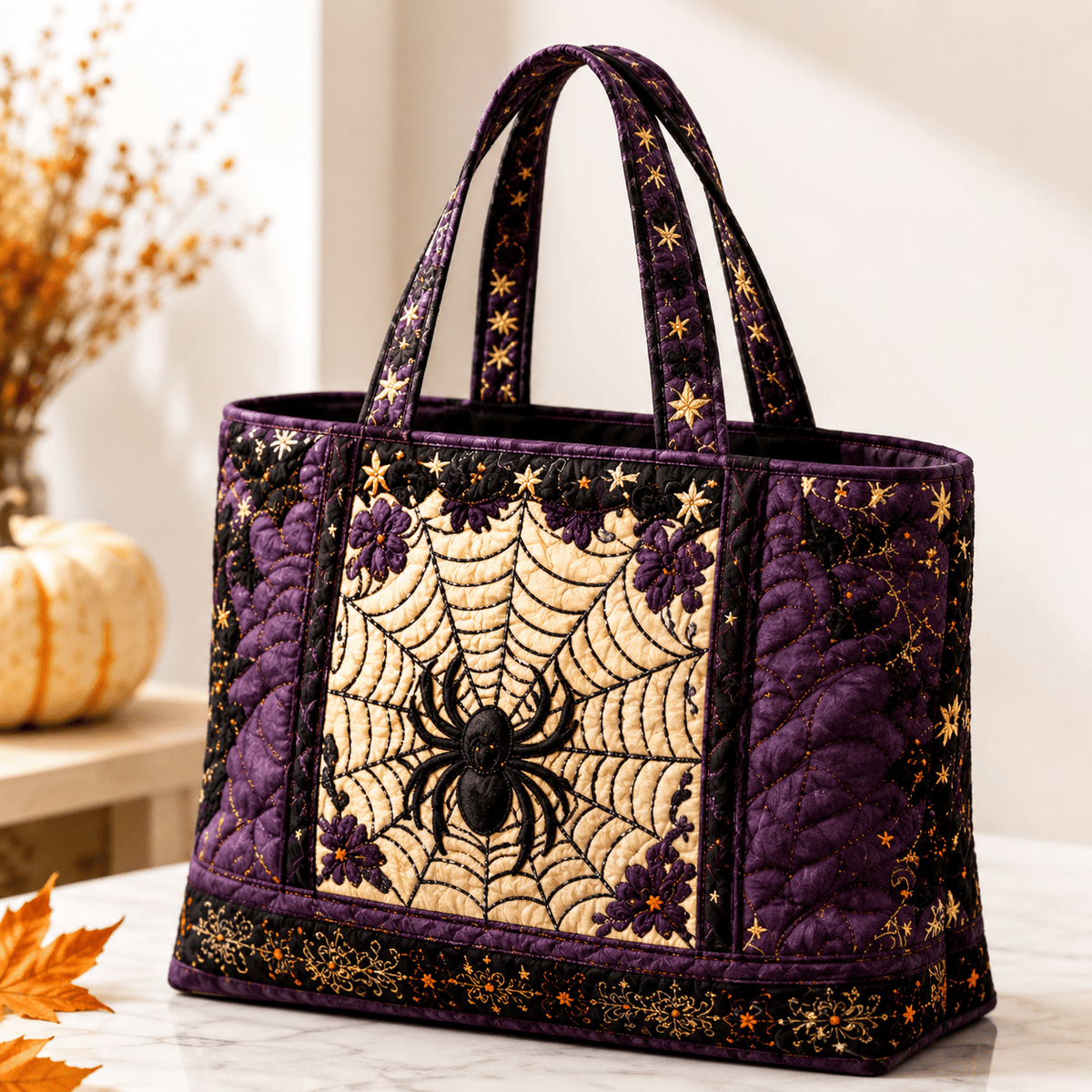 Gothic Vintage Handmade Tote Bag