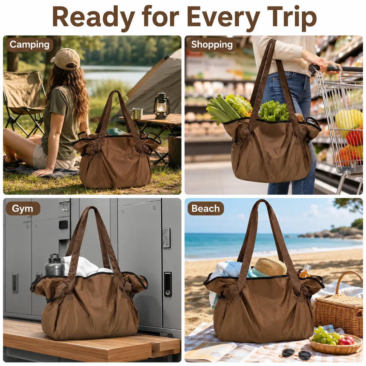 Large-Capacity Travel Storage Bag
