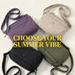 Women's Lightweight Water-Repellent Crossbody Sling Bag