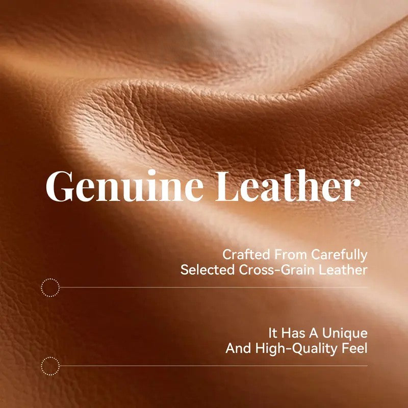 Large Capacity for Commuting Leather Shoulder Bags