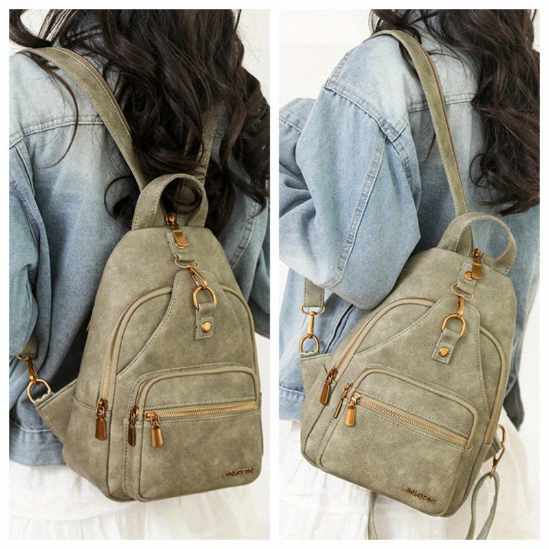 Multifunctional Convertible Sling Backpack Shoulder Bag
