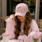 Adjustable Garden Morning Hummingbird Flowers Baseball Cap