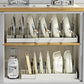 Pot Lids Organizer Rack for Cabinet and Countertop
