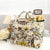 Large Capacity Floral Interior Storage Basket