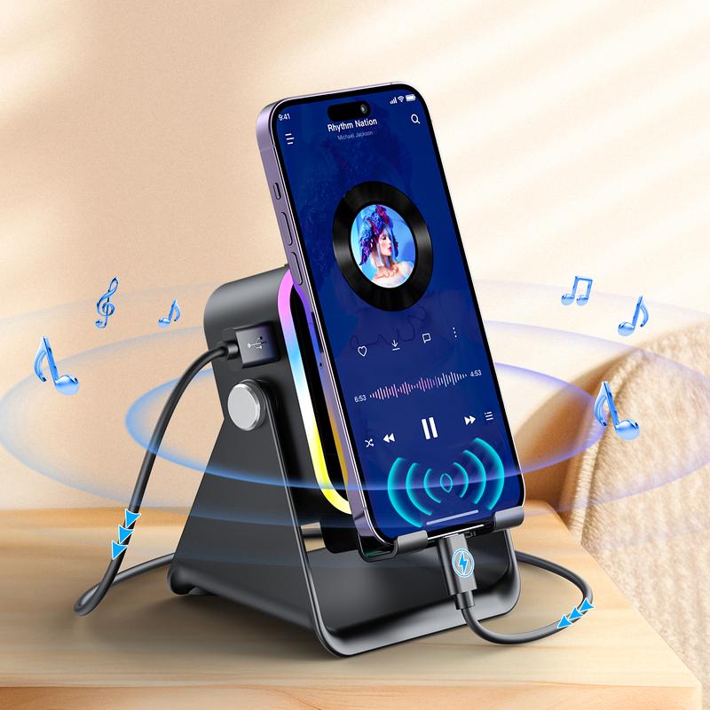 5-in-1 Wireless Induction Audio & Bluetooth Speaker