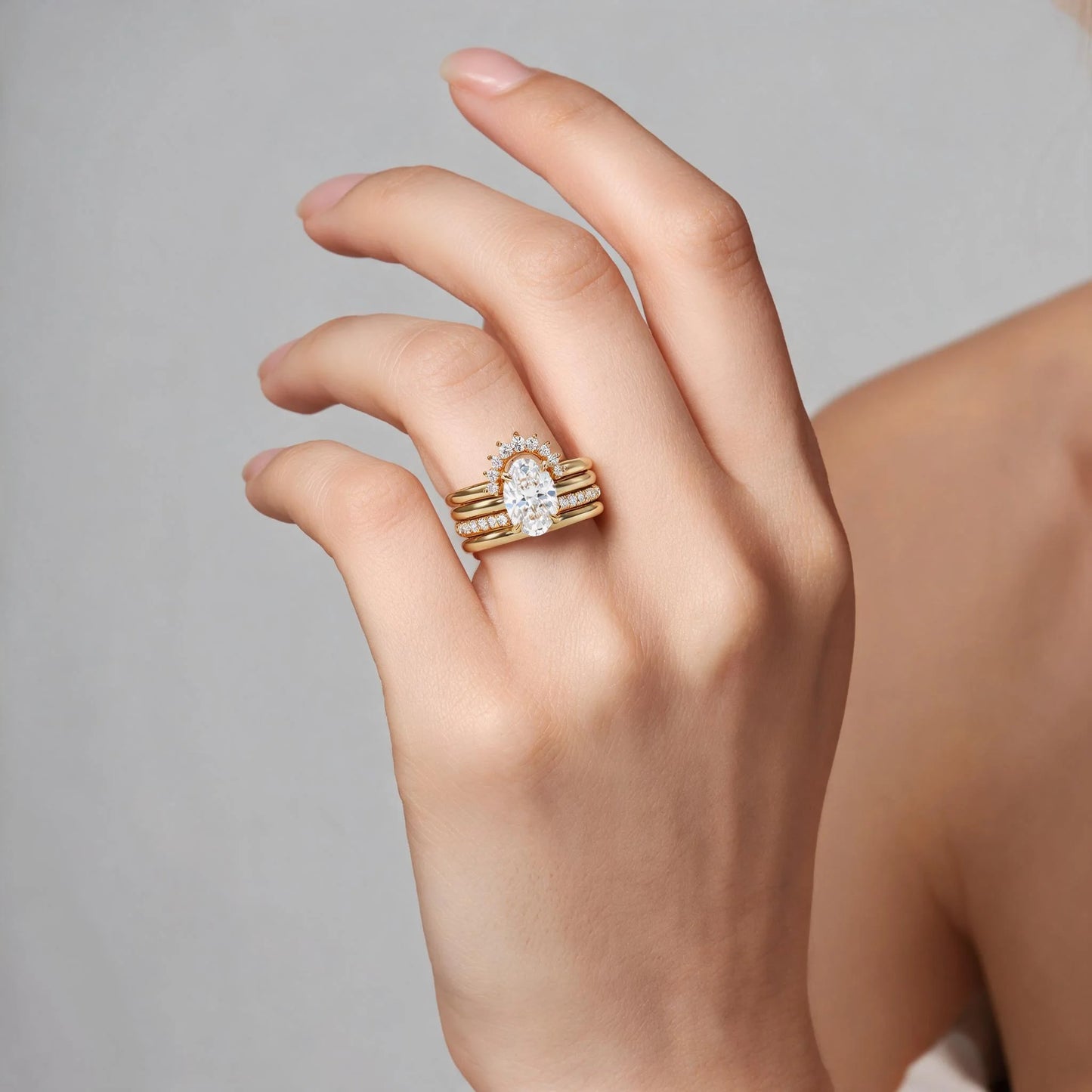 The Grand Stacking Suite Projection Open Ring