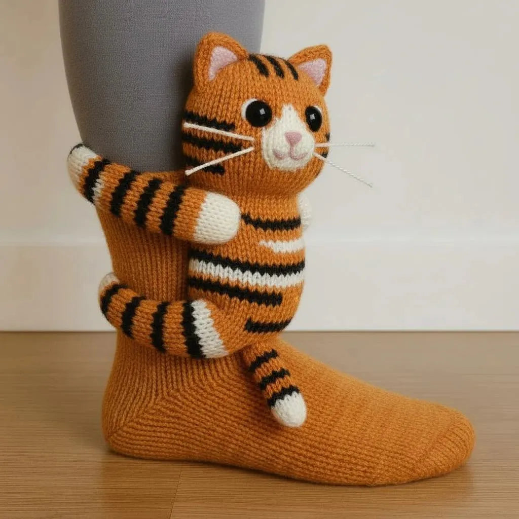 🦥3D Animal Socks