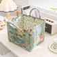 Large Capacity Floral Interior Storage Basket