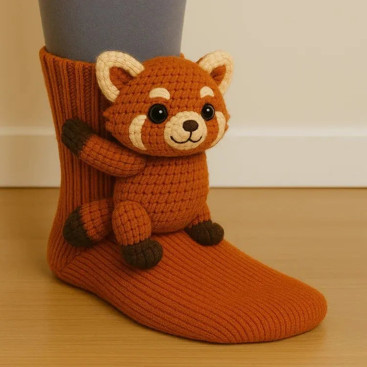 🦥3D Animal Socks