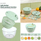 🔥9-in-1 Multifunctional Large Capacity Salad Spinner & Slicer