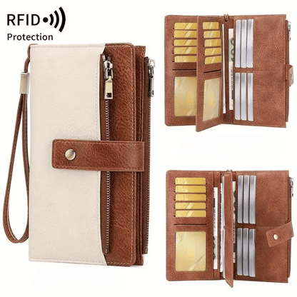 RFID Blocking Leather Wallet