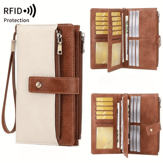 RFID Blocking Leather Wallet