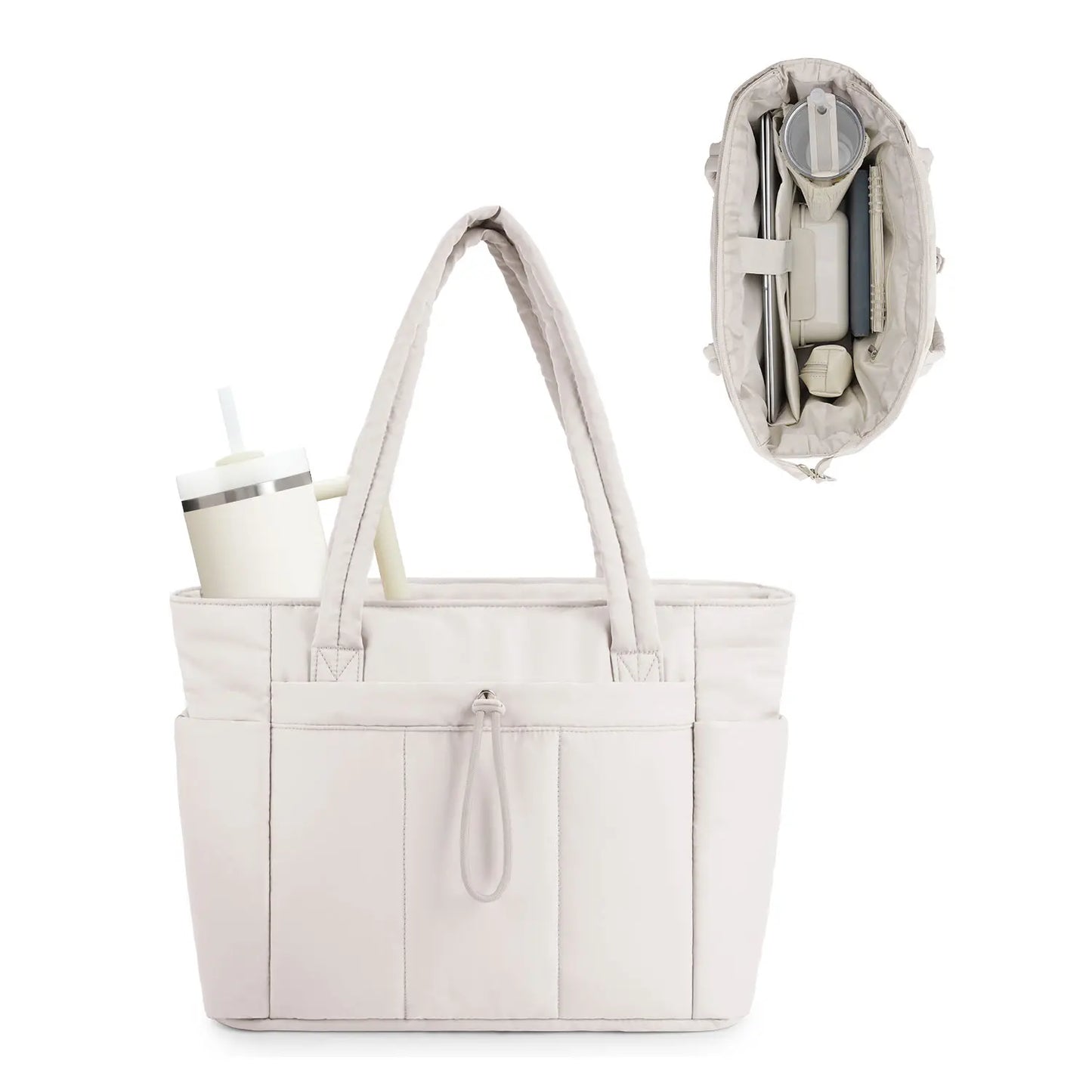 Ultimate Wandering Nature Puffer Tote Bag