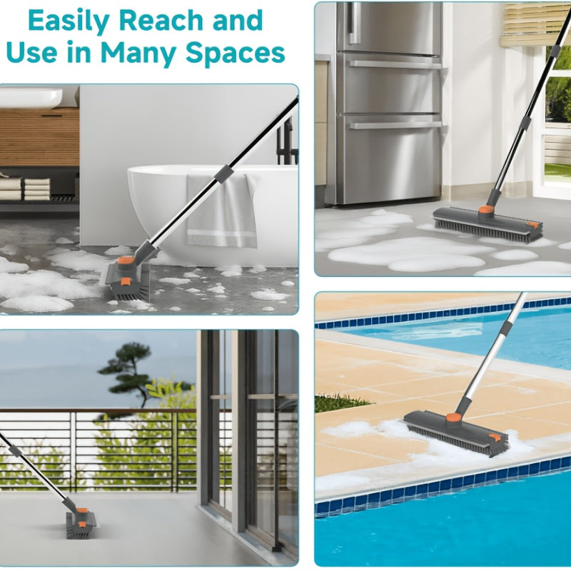 Floor Scrub Brush with Long Handle