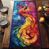 Color Phoenix Quilted Table Runner