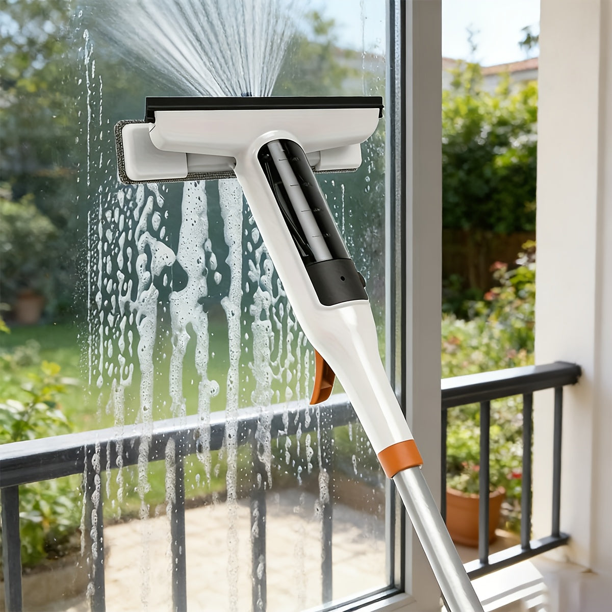3-in-1 Spray Wash Glass Cleaning Kit