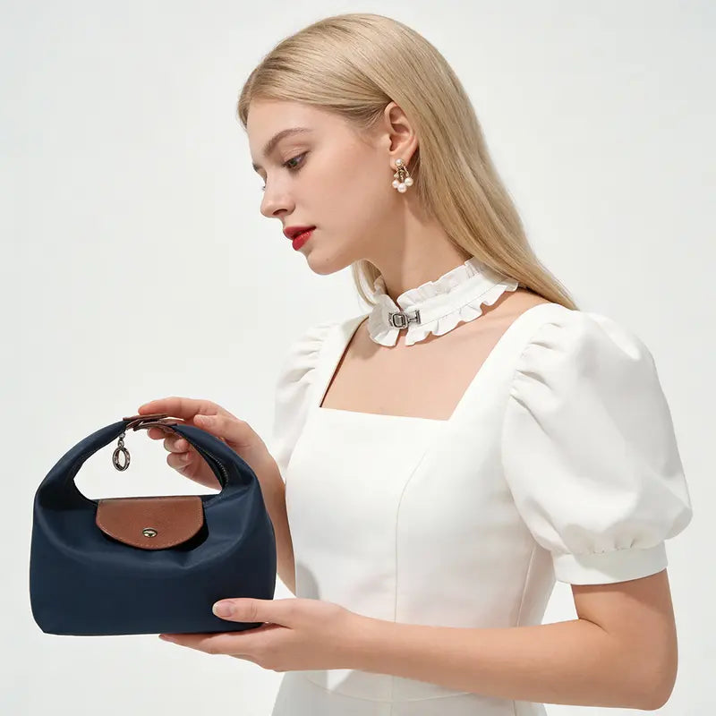 Three Looks Minimalist Crescent Convertible Bag
