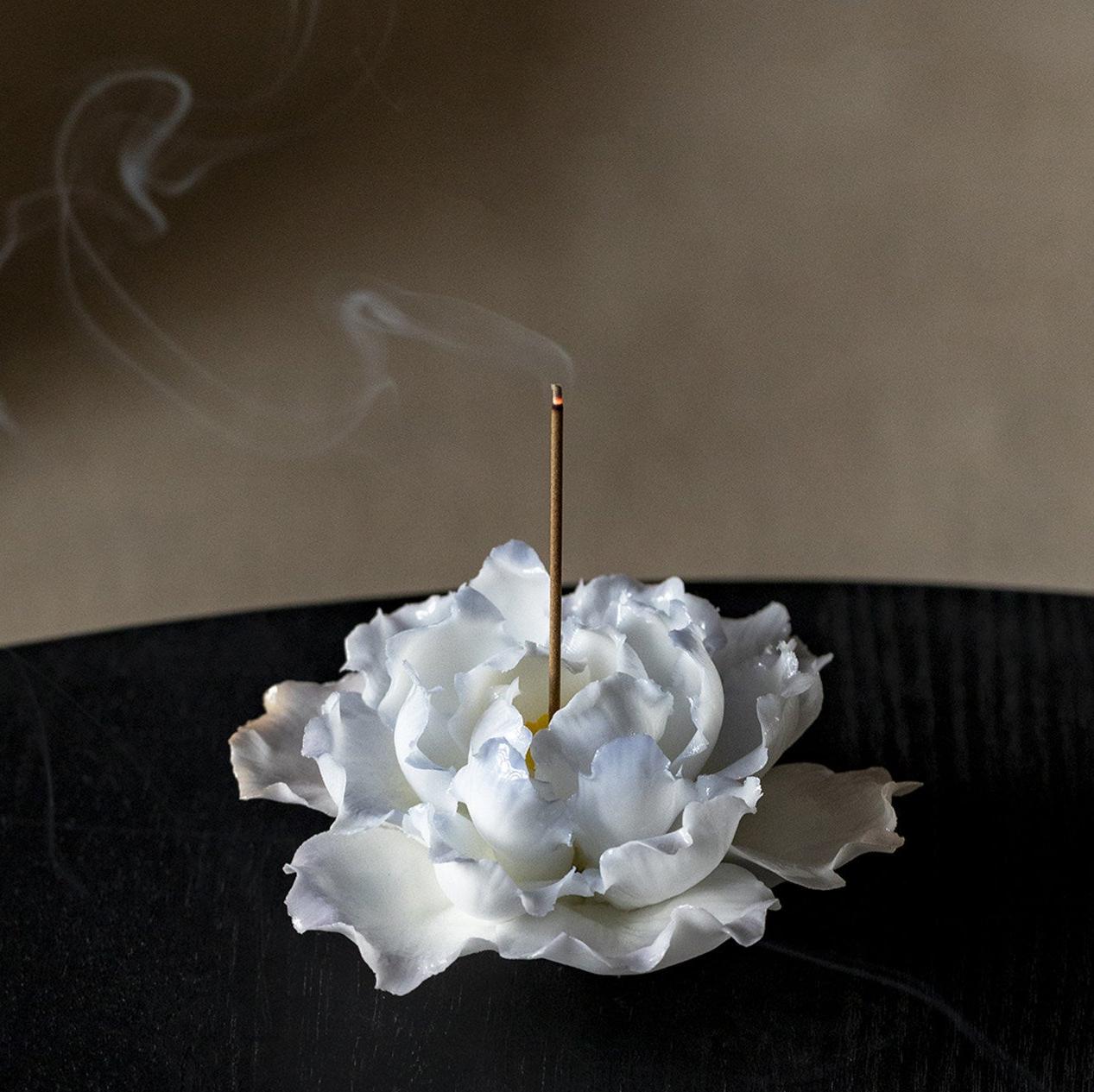 Handmade Floral Incense Holder