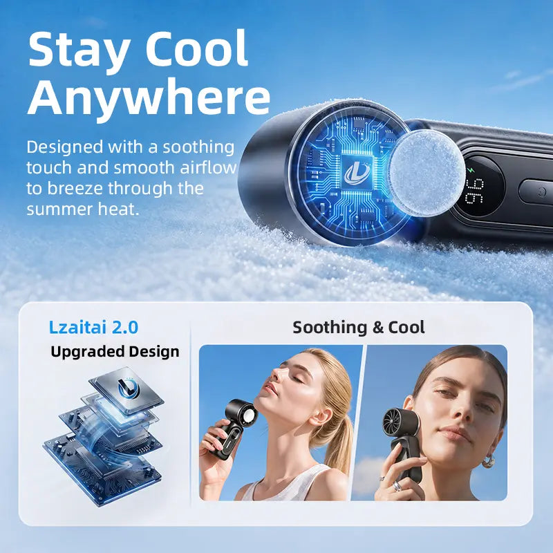 Mini Portable Handheld Clip Fan