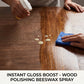 Beeswax Wood Polish Spray Restore Shine Protect Furniture