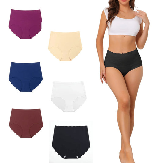 6 PCS Magic Seamless Comfort High-Waist Underwear