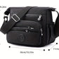 Nylon Lightweight Single Shoulder Bag with Multiple Pockets