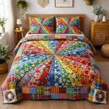 Wild Meadow Quilted Bedding Set