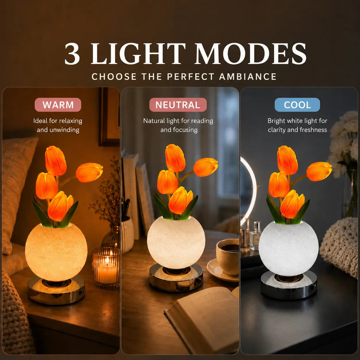 Tulip Table Lamp Night Light