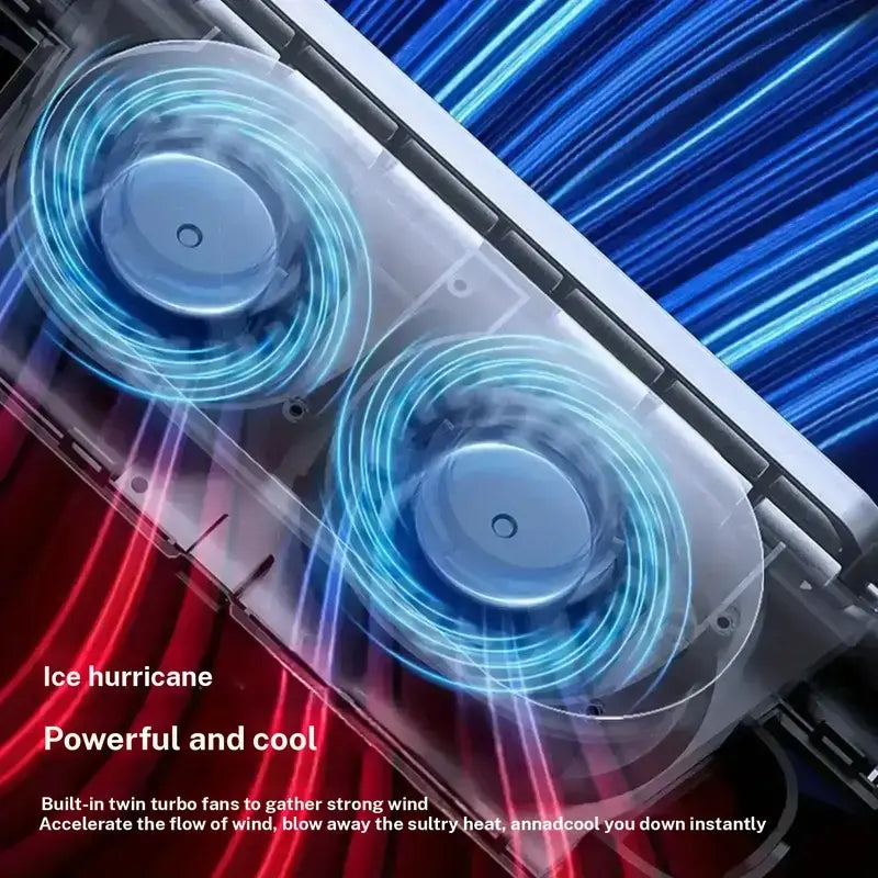 Portable Vehicle Invisible Car Seat Cooling Fan