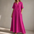 Pin-Tuck Maxi Dress with Pockets