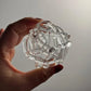 Handmade Glass Flower Frog Stem Holder Home Desktop Decor