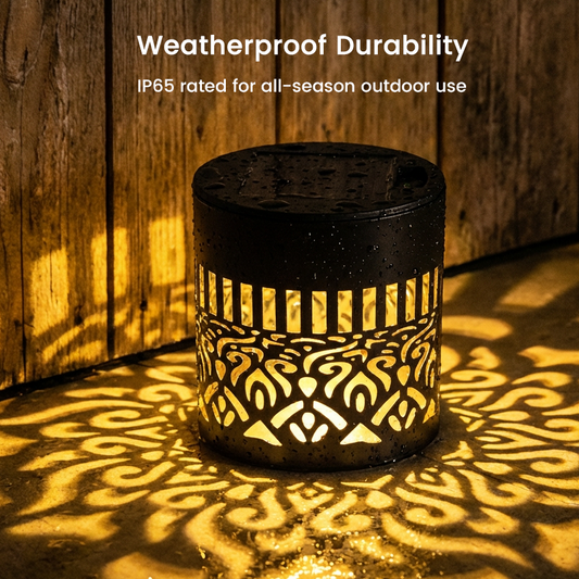 Solar Decorative Mandala Lamp For Garden & Patio