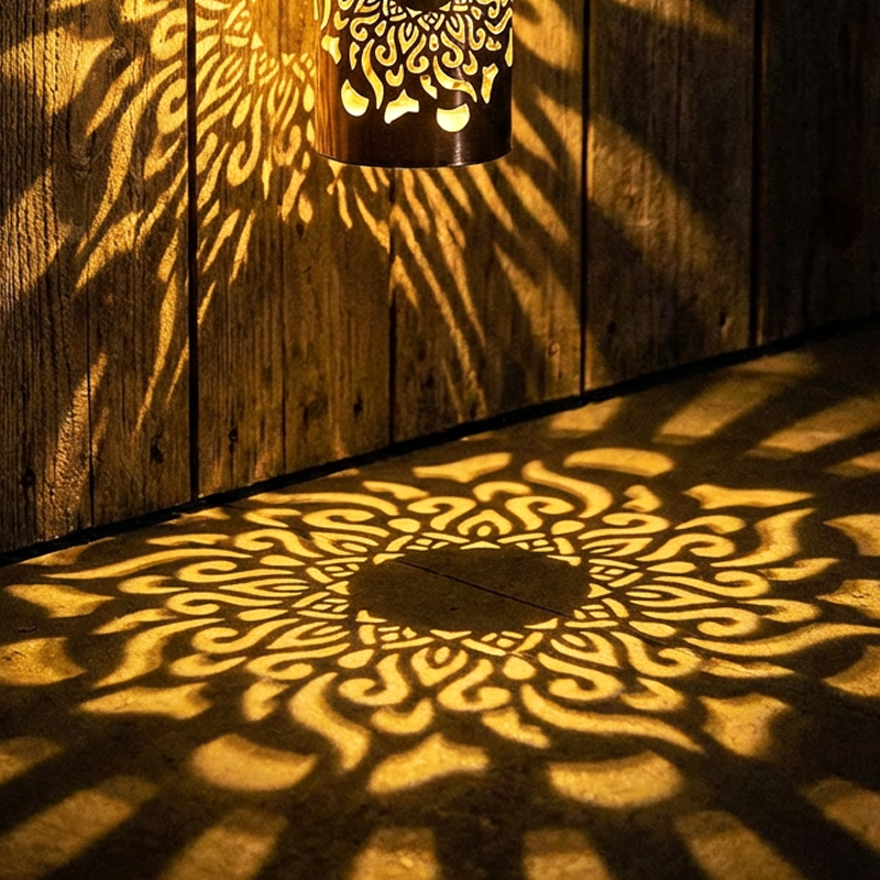 Solar Decorative Mandala Lamp For Garden & Patio