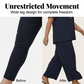 Casual Short-Sleeve Top and Wide-Leg Pants Set