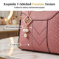 3 PCS Women's Elegant Embroidered Pattern Tote Bag
